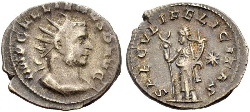KAISERZEIT. Gallienus, 253-268. Antoninian, ca. 257, Viminacium. IMP GALLIENVS P...