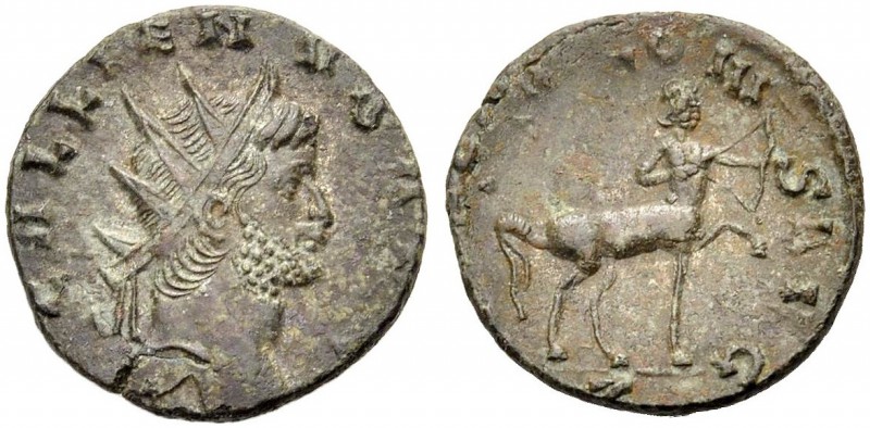 KAISERZEIT. Gallienus, 253-268. Antoninian, ca. 267. Rom. Büste mit Strkr. n. r....
