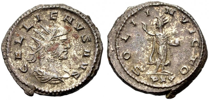 KAISERZEIT. Gallienus, 253-268. Antoninian, 267 oder später, Asia. GALLIENVS AVG...