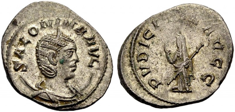 KAISERZEIT. Salonina, Gattin des Gallienus, 253-268. Antoninian, Asien. Büste mi...
