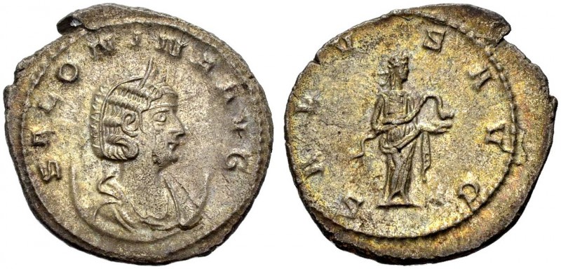 KAISERZEIT. Salonina, Gattin des Gallienus, 253-268. Antoninian, Antiochia/ Asia...