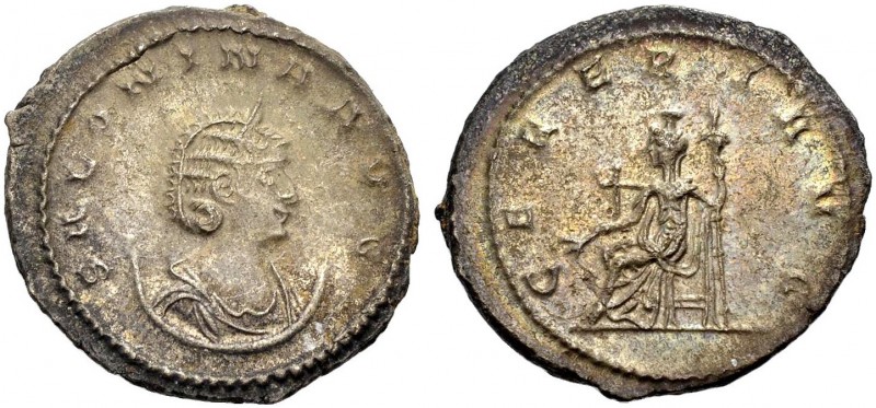 KAISERZEIT. Salonina, Gattin des Gallienus, 253-268. Antoninian, Antiochia. SALO...