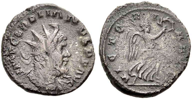 KAISERZEIT. Laelianus, 269. Antoninian, 269. Mz. II (?). Drap. (?) Büste mit Str...