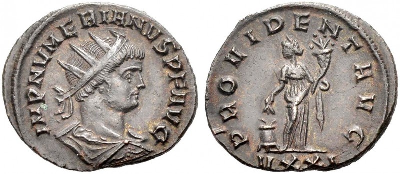 KAISERZEIT. Numerianus, 283-284. Antoninian. Ticinum. Drap., gep. Büste mit Strk...