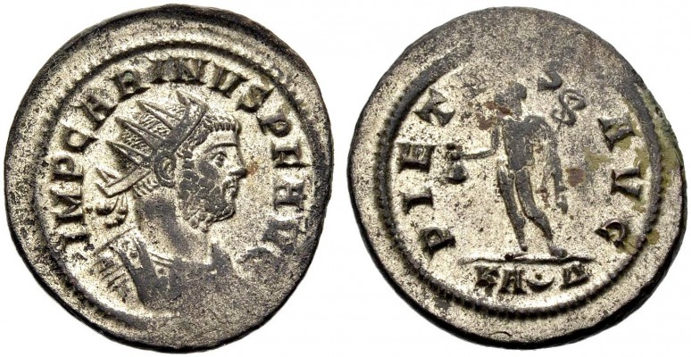 KAISERZEIT. Carinus, 283-285. Antoninian, Rom. Gep. Büste mit Strkr. n. r. IMP C...