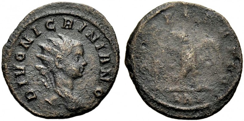 KAISERZEIT. Nigrinianus, Sohn des Carinus, 283-285. Antoninian, postum, 284. DIV...