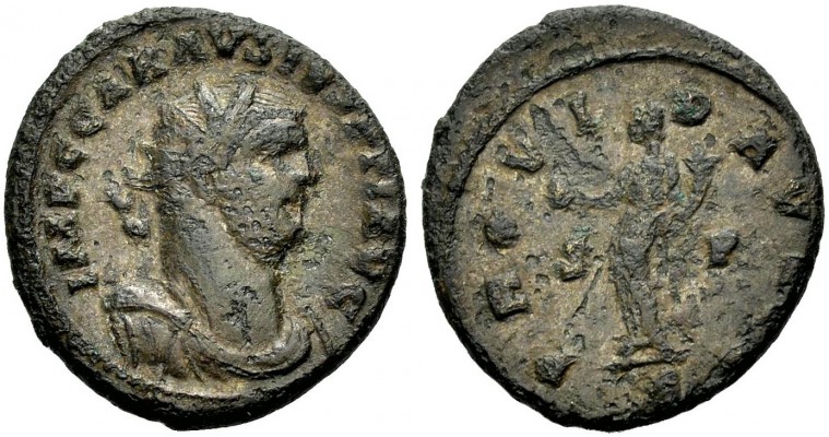 KAISERZEIT. Carausius, 287-293. Antoninian. Camulodunum. Drap. und gep. Büste mi...