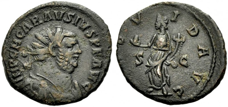 KAISERZEIT. Carausius, 287-293. Antoninian, Camulodunum (?). Drap., gep. Büste m...