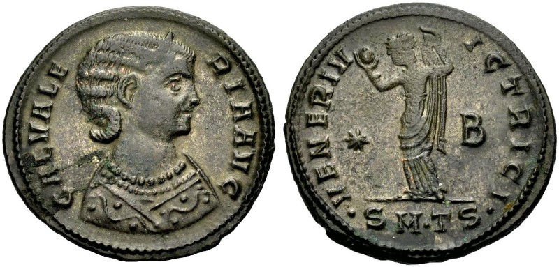 KAISERZEIT. Galeria Valeria, Gattin des Galerius Caesar. Follis, ca. 308-310, Ro...