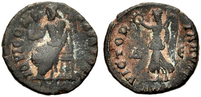 KAISERZEIT. Maximinus II., 309-313. Nummus, Antiochia. IOVI CONS-ERVATORI Iupite...