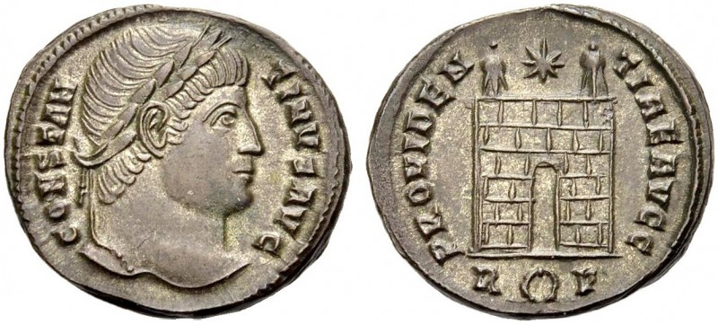 KAISERZEIT. Constantinus I. der Grosse, 307-337. Nummus, 326. Rom. Büste mit L. ...