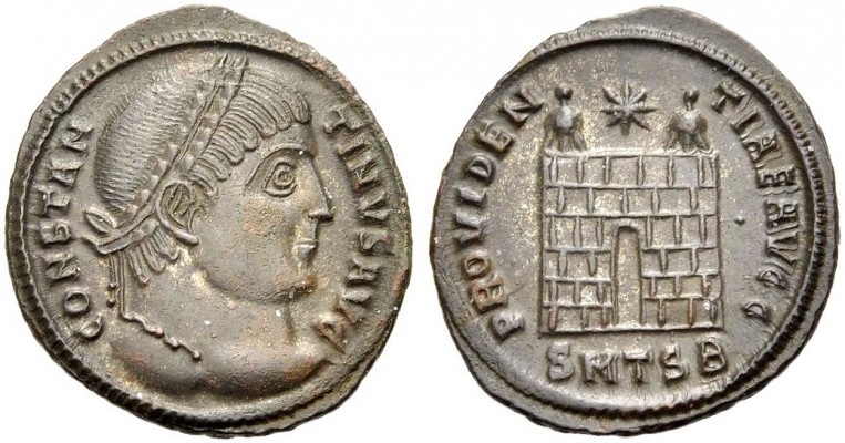 KAISERZEIT. Constantinus I. der Grosse, 307-337. Nummus, 326-328 Thessalonika. C...