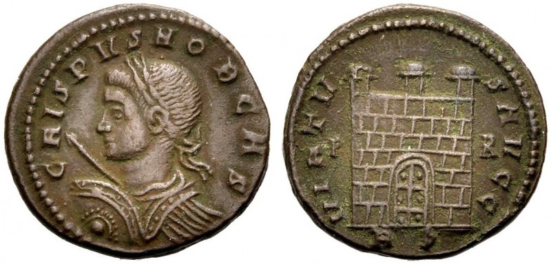 KAISERZEIT. Crispus, Caesar, 317-326. Nummus, 318-319, Rom. CRISPVS NOB CAS (sic...