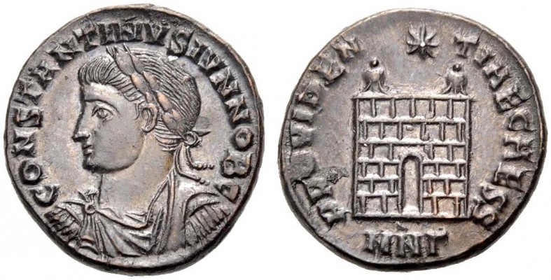KAISERZEIT. Constantinus II. Caesar, 317-337. Nummus, 325-326, Nikomedia. CONSTA...