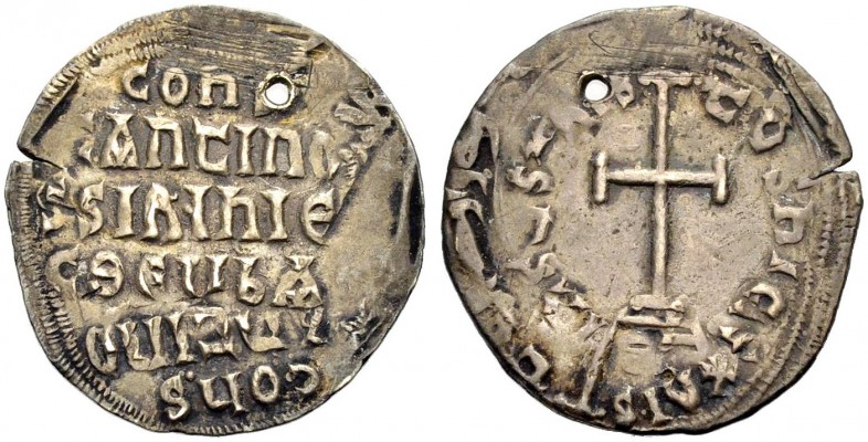 Constantinus VI., 780-797. Mit Irene. Miliaresion. COnS/TAnTInO/S S IRInIЄ/CΘЄΥb...