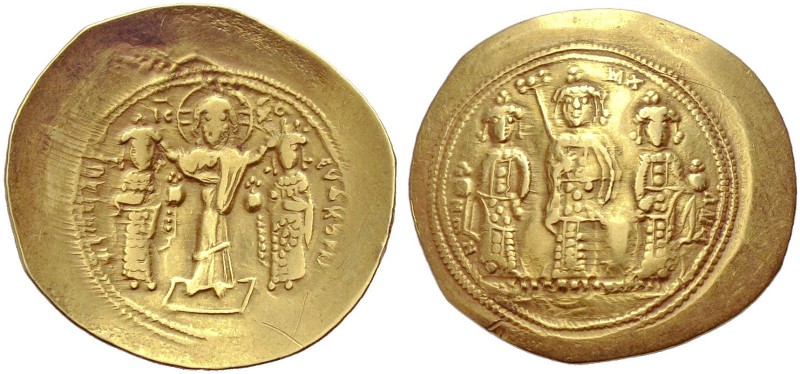 Romanos IV. Diogenes, 1068-1071. Histamenon, Konstantinopel. ΡΟΜΑΝ - ΕΥΔΟΚΙΑ Chr...