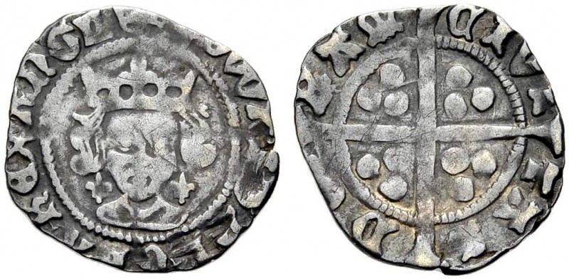 GROSSBRITANNIEN. EDWARD IV, first reign, 1461-1470. Penny, Durham, Bishop Lawren...