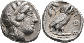 Tetradrachm Ar
Attica, Athens, c. 420-404 BC
17 g