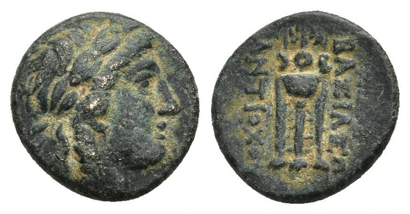 Bronze AE
Seleukid Kingdom, Antiochos II Theos (261-246 BC), Sardeis, Laureate ...