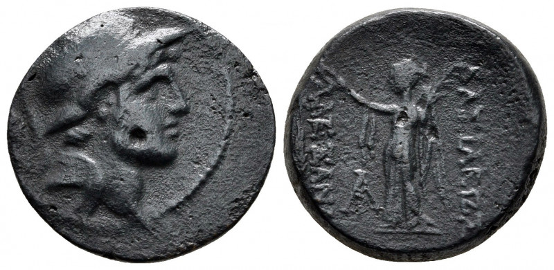 Bronze AE
Seleukid Kingdom, Antioch, Alexander I Balas (152-145 BC)
20 mm, 5,7...