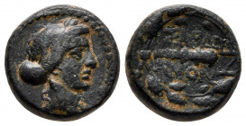 Bronze AE
Lydia, Sardeis, c. 133 BC-14 AD
16 mm, 3,73 g