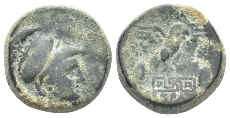 Bronze AE
Phrygia, Apamea, c. 88.40 BC, Kokoy magistrate
19 mm, 10 g
SNG Cope...