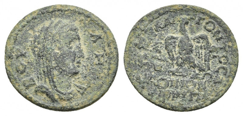 Bronze AE
Phrygia, Apamea, Philip I Magistrate: Pelagon (panegyriarch), BOYAH -...
