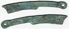 China, Qi Knife, 400-220 BC