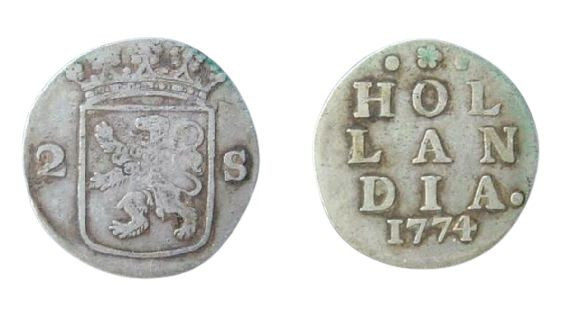 2 Stuiver AR
Holland, 1774