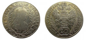 20 Kreuzer AR
Austria-Hungary, Maria Theresia,1774
2 g