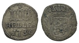 4 Heller 1736 AR
Friedrich I, Hessen, Kassel, 1736
2 g