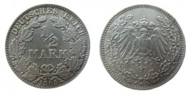 1/2 Mark AR
1905
20 mm, 2,75 g