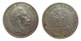 3 Mark AR
Prussia, Wilhelm