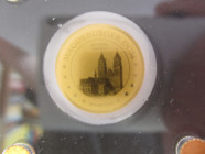 1/500 Oz Gold (999/100), Magdeburg,3000 Francs (Chad)