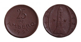 25 Pfennig
Amberg, 1921, 25 mm, 2,60 g