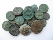 15 Greek Coins, SOLD AS SEEN, NO RETURN