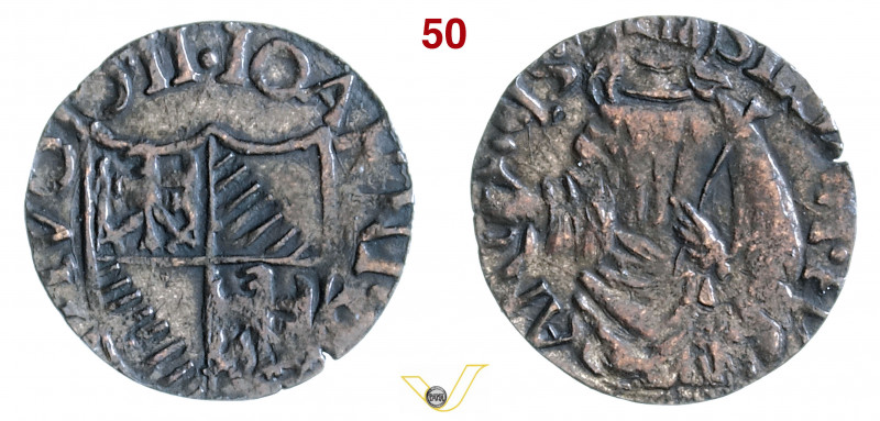 BOLOGNA - GIOVANNI II BENTIVOGLIO (1494-1509) Quattrino MIR 49 CNI 63/70 Mi g 0,...