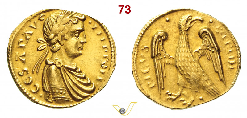 (§) BRINDISI - FEDERICO II (1197-1250) Mezzo Augustale MIR 267 Au g 2,64 mm 16 •...