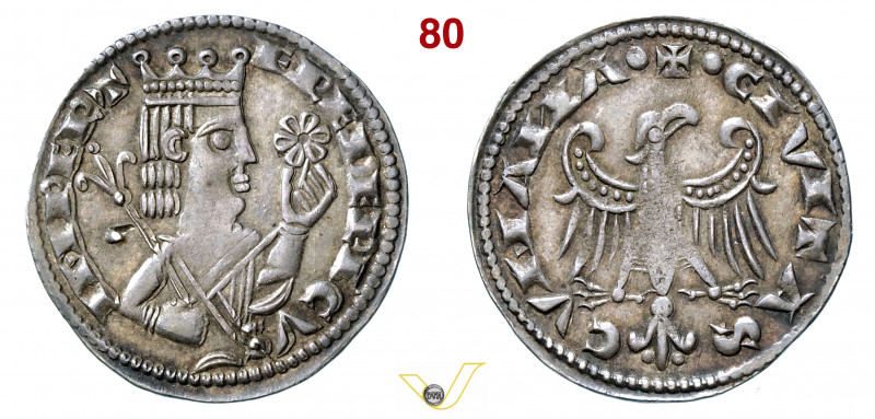 COMO - COMUNE, a nome di Federico II 1100 (XII-XIV Sec.) Grosso da 6 Denari Impe...