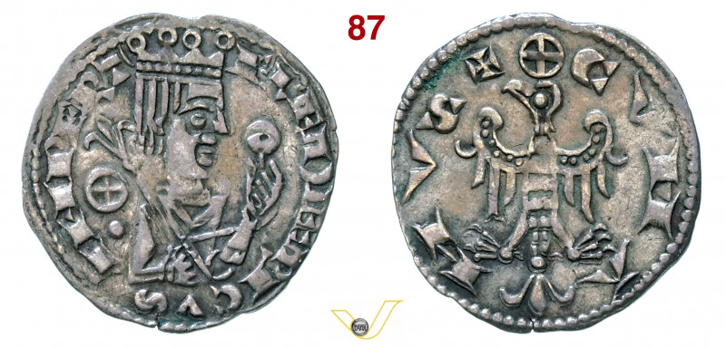 COMO - COMUNE, a nome di Federico II 1100 (XII-XIV Sec.) Grosso da 4 Denari Impe...