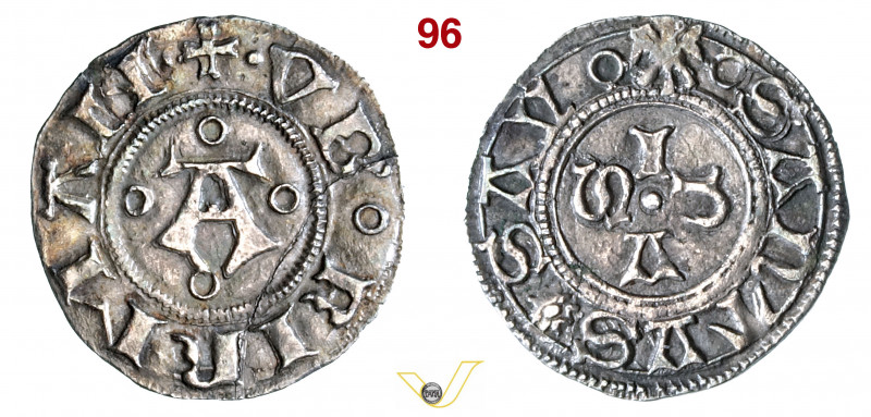 FERMO - AUTONOME (1500-1513) Bolognino. D/ Grande A R/ Quattro lettere a croce A...