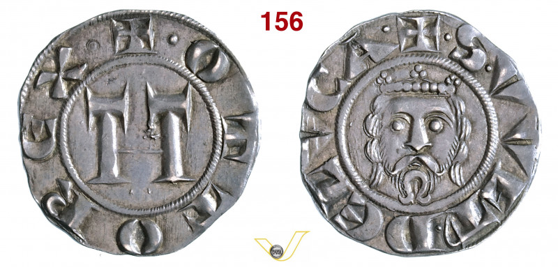 LUCCA - REPUBBLICA, a nome di Ottone IV (1209-1315) Grosso da 12 Denari. D/ Mono...