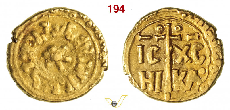 MESSINA o PALERMO - TANCREDI (1190-1194) Multiplo da 2 Tarì (?). D/ Legenda arab...