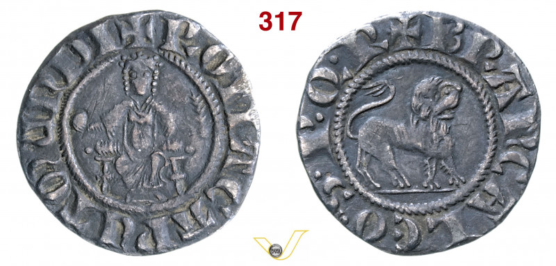 ROMA - SENATO ROMANO - Brancaleone d'Andalo (1252-1255 e 1257-1258) Mezzo Grosso...
