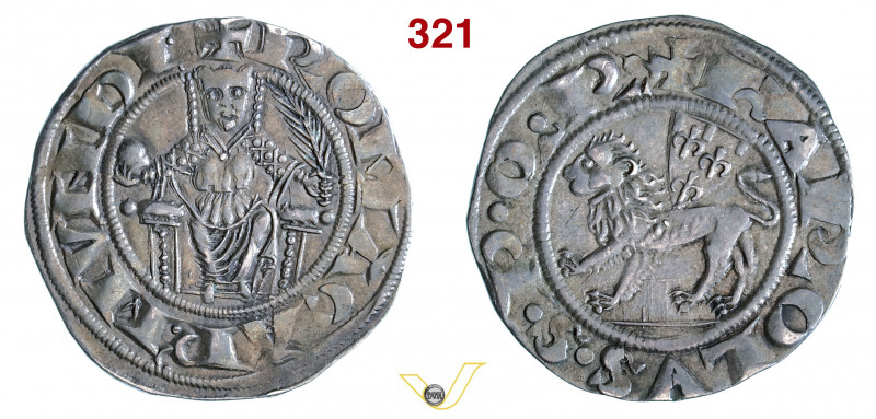 ROMA - SENATO ROMANO - Carlo I d'Angiò (1263-1284) Grosso. II e III Senatoriato ...