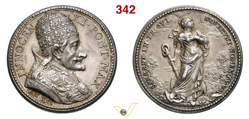 ROMA - INNOCENZO XI (1676-1689) Medaglia. A. XII per la vittoria della Lega Sant...