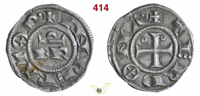 TORTONA - COMUNE (1248-1322) Grosso minore. con la O croxata. D/ lettere FR sorm...