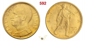 VITTORIO EMANUELE III (1900-1946) 50 Lire 1931 X Roma Pagani 647 Pagani 658 Au g 4,4 circa mm • Sigillata FDC da Egidio Ranieri