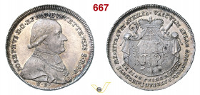 GERMANIA - Eichstatt - JOSEPH GRAF VON STUBENBERG (1790-1802) Taler 1796 München Dav. 2213 Ag g 14,00 mm 34 q.FDC