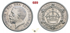 GRAN BRETAGNA - GIORGIO V (1910-1936) Crown 1927 Proof. Londra S. 4036 Ag g 28,26 mm 39 SPL÷FDC